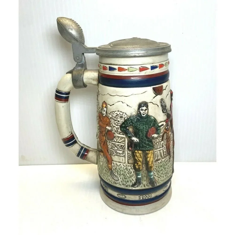 Vintage Avon NFL Football Beer Stein #12614 1983 Made In Brazil 1983